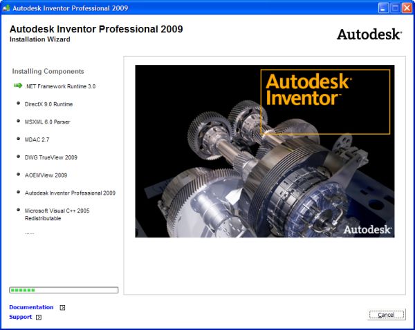 Autodesk Inventor 2009 Mechanical Desktop