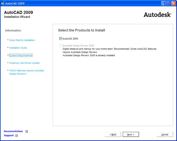 AutoCAD 2009